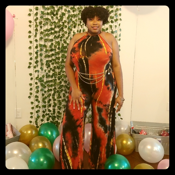 Pants - Tie dye jumpsuit